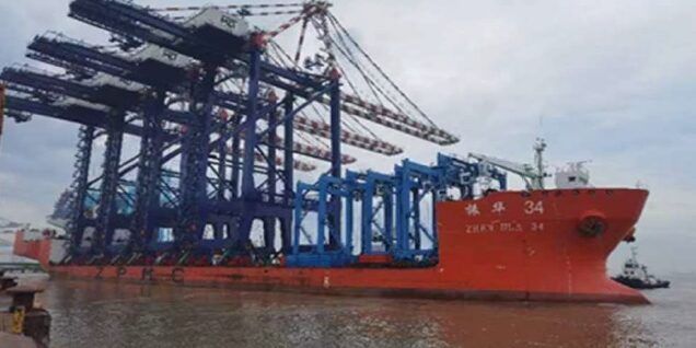 Porto di Gioia Tauro, domani arrivano le nuove maxigru acquistate da Mct