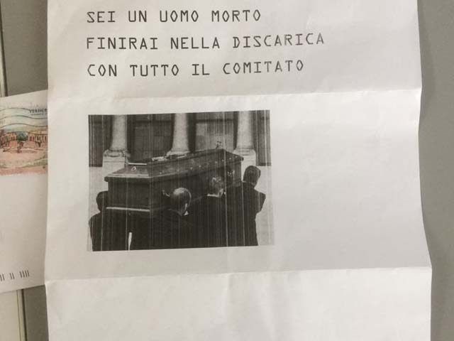 Minacce di morte a un giornalista del Crotonese