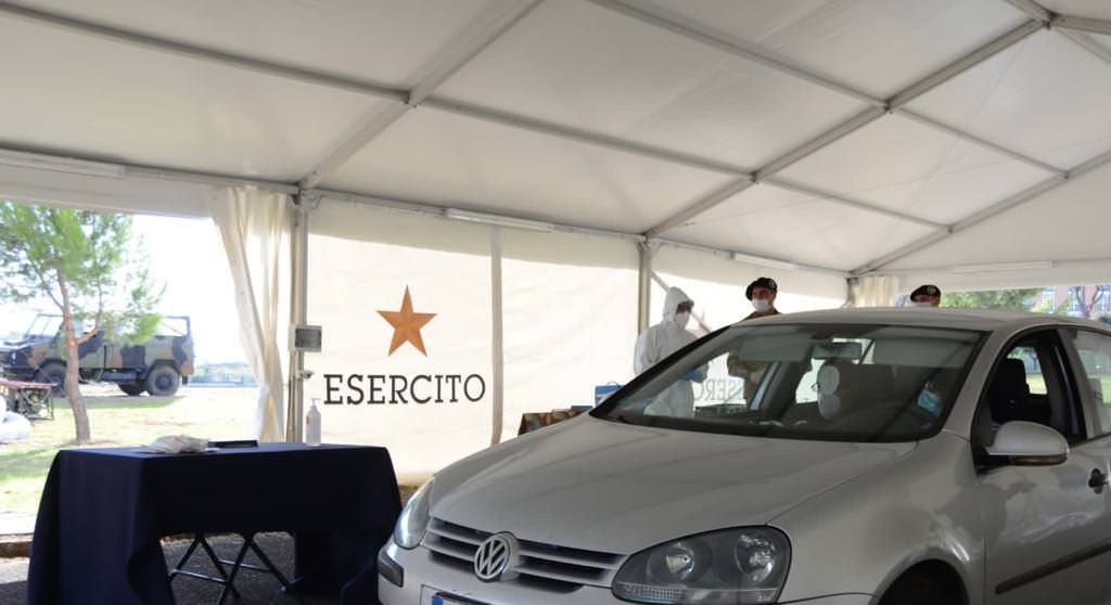 L'Esercito a supporto del servizio sanitario: 30mila tamponi in più al giorno