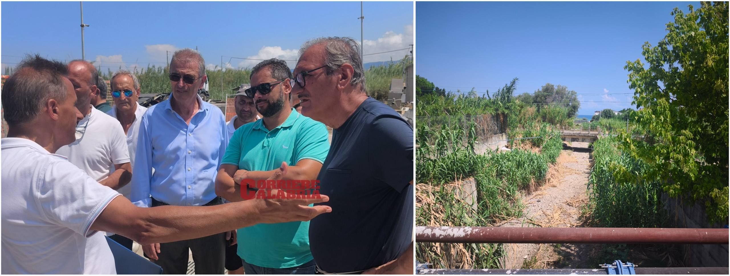 Vibo, stop all’inquinamento del Sant’Anna. Entra in funzione il collettamento del depuratore Silica a Porto Salvo – FOTO
