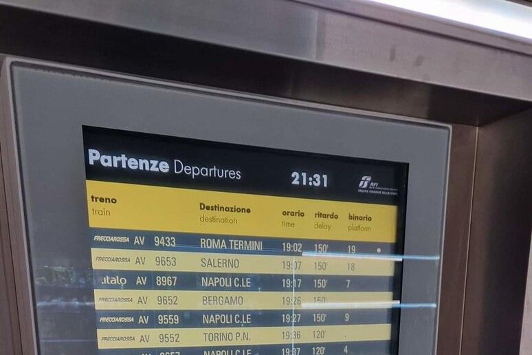 «Estranei in galleria». Bloccata per ore la linea ad Alta velocità