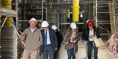 Catanzaro, “viaggio” nel e sul cantiere per la “rinascita” del Duomo. «Lo skyline della città non cambierà» – FOTO