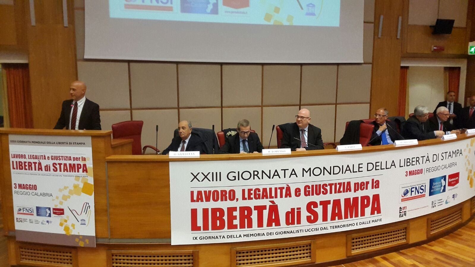 «La stampa libera è una garanzia per la democrazia»