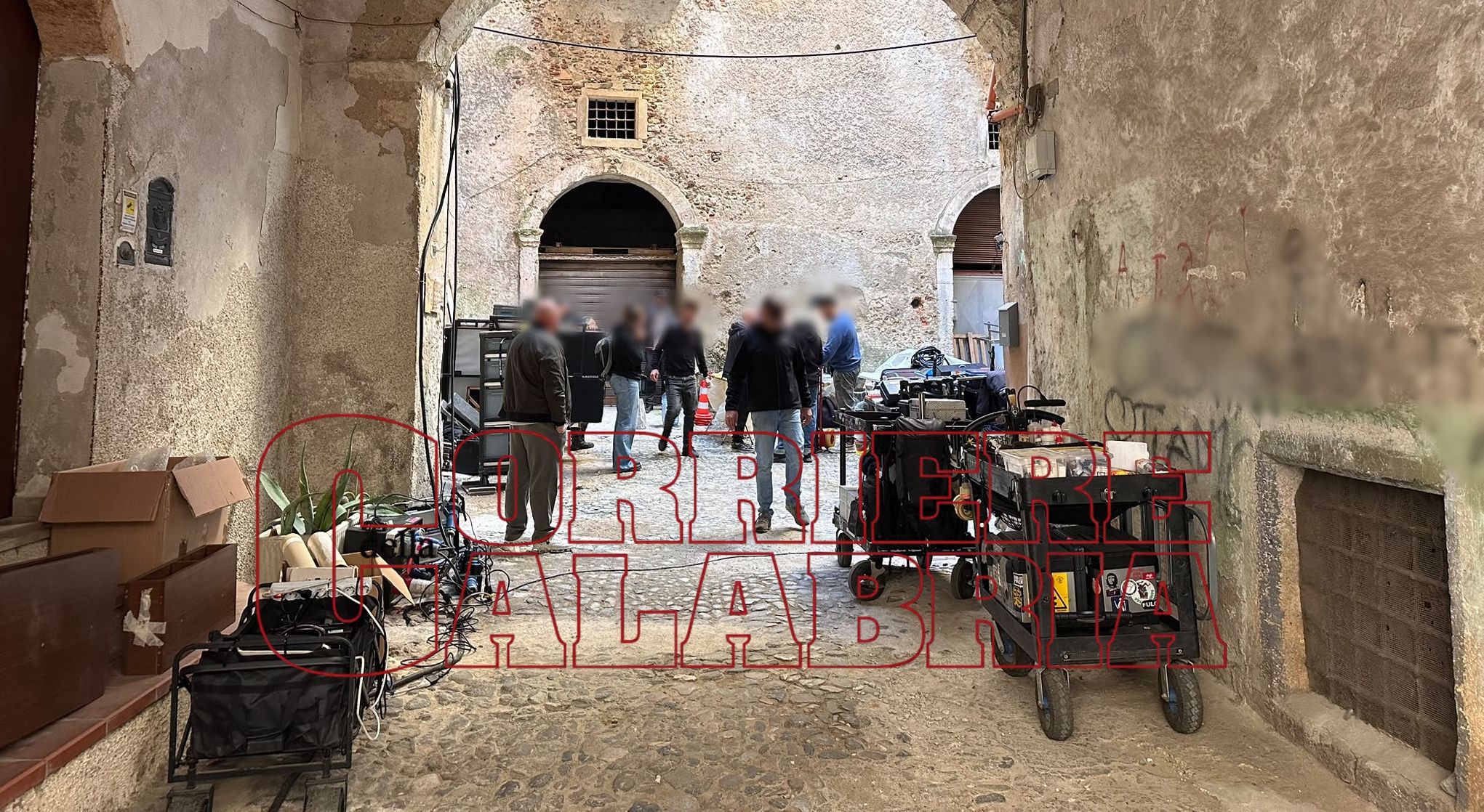 Francesco Costabile torna a girare in Calabria, set nel centro storico di Cosenza