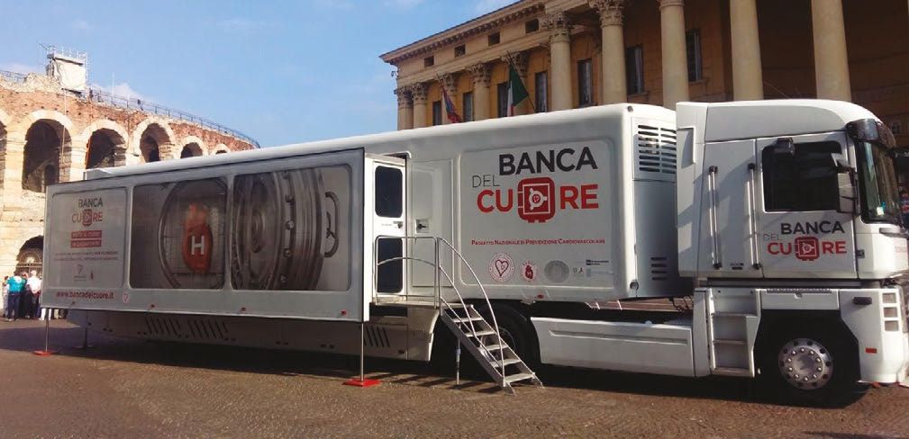Il Truck Tour “Banca del Cuore” fa tappa a Polistena: prevenzione cardiologica gratuita per tutti