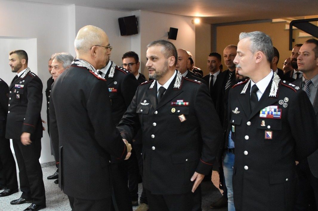 RINASCITA | Il comandante Nistri ha incontrato i carabinieri impegnati nel blitz