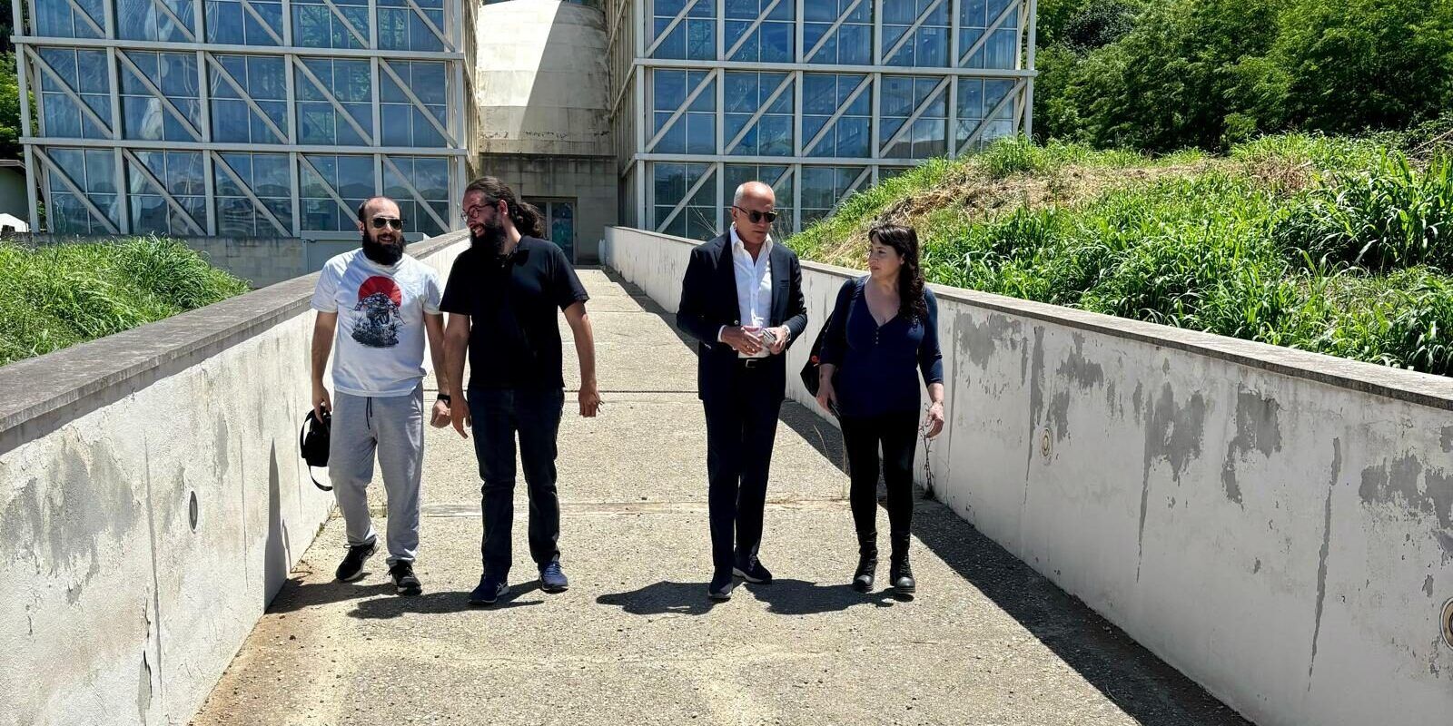 Cosenza, sopralluogo di Caruso al Planetario. «Studiamo un piano di ripartenza della struttura»