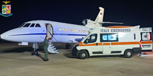 volo emergenza sanitaria lamezia firenze