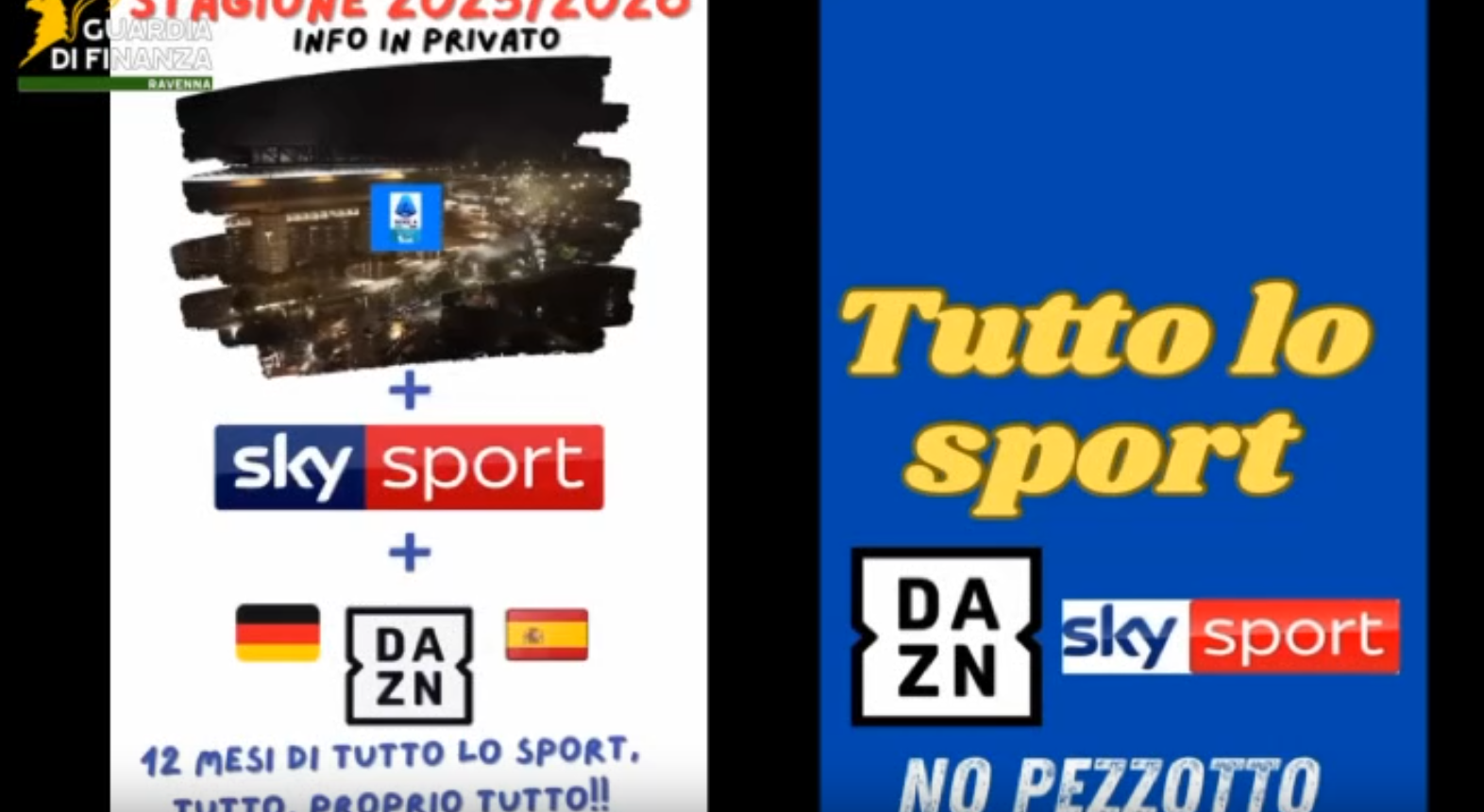 Colpo alla pirateria TV, mille utenti sanzionati
