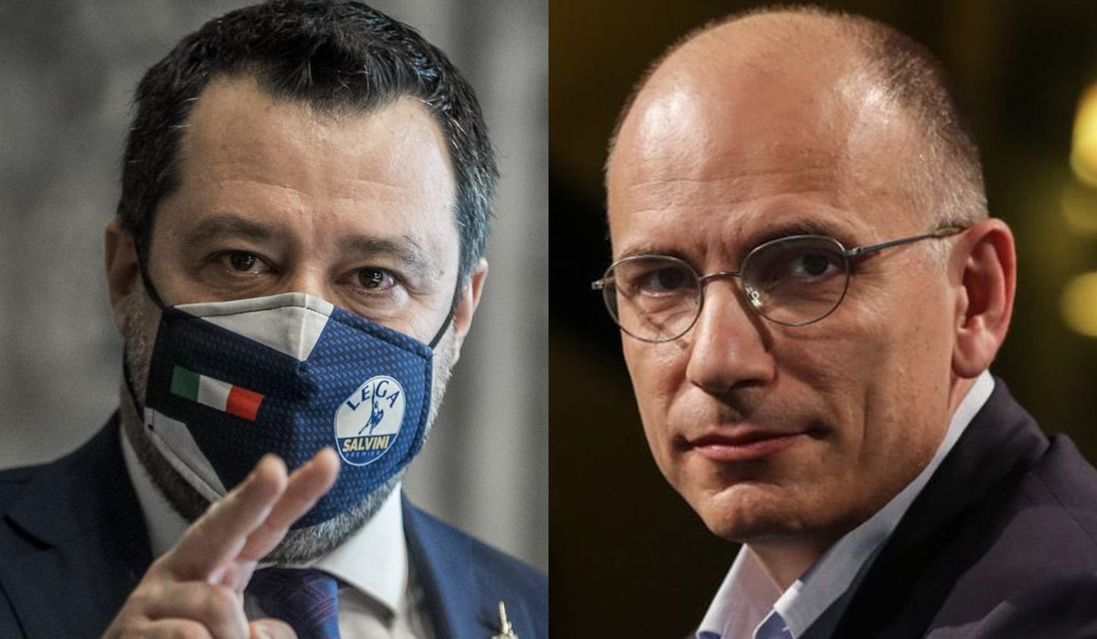 Scontro Lega-Pd sul Green Pass, Letta: «Serve un chiarimento politico»