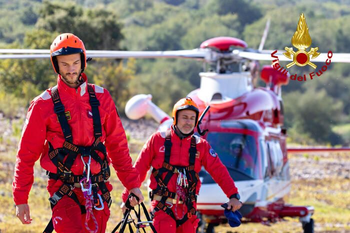 Padre e figlio incornati da un toro a La Spezia, trasportati in elisoccorso