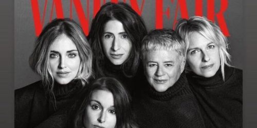 Chiara Ferragni e le operatrici di D.i.Re sulla copertina di "Vanity Fair"