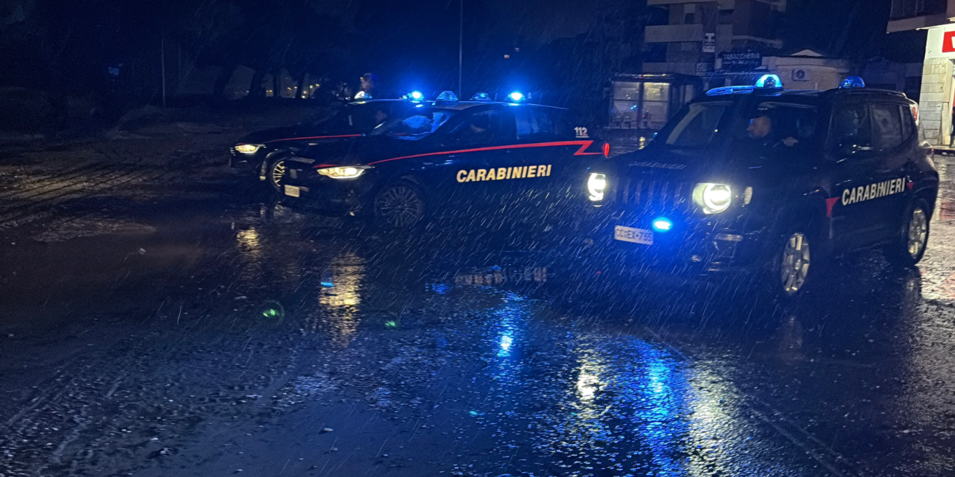 Ciclone Harry, centinaia di carabinieri nel Catanzarese sui luoghi più colpiti – VIDEO