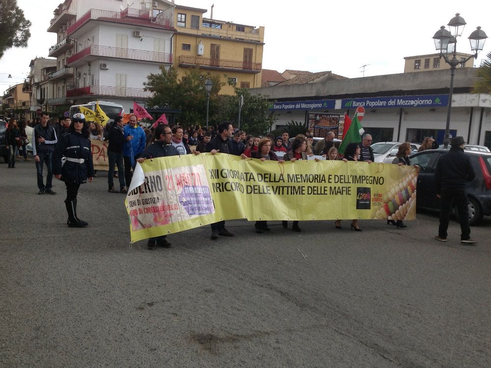 Il silenzioso ricordo delle vittime di mafia