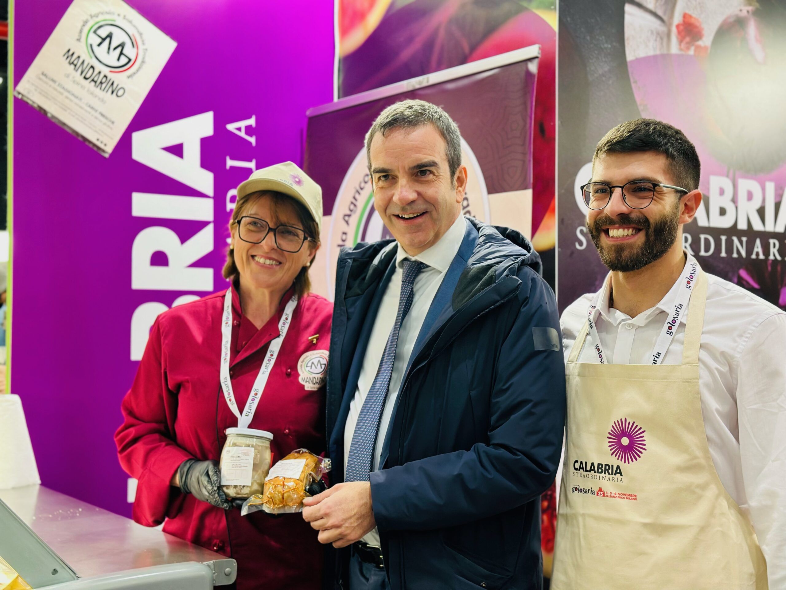 Occhiuto inaugura “Golosaria Milano2023”: «L’enogastronomia di qualità fiore all’occhiello della Calabria»