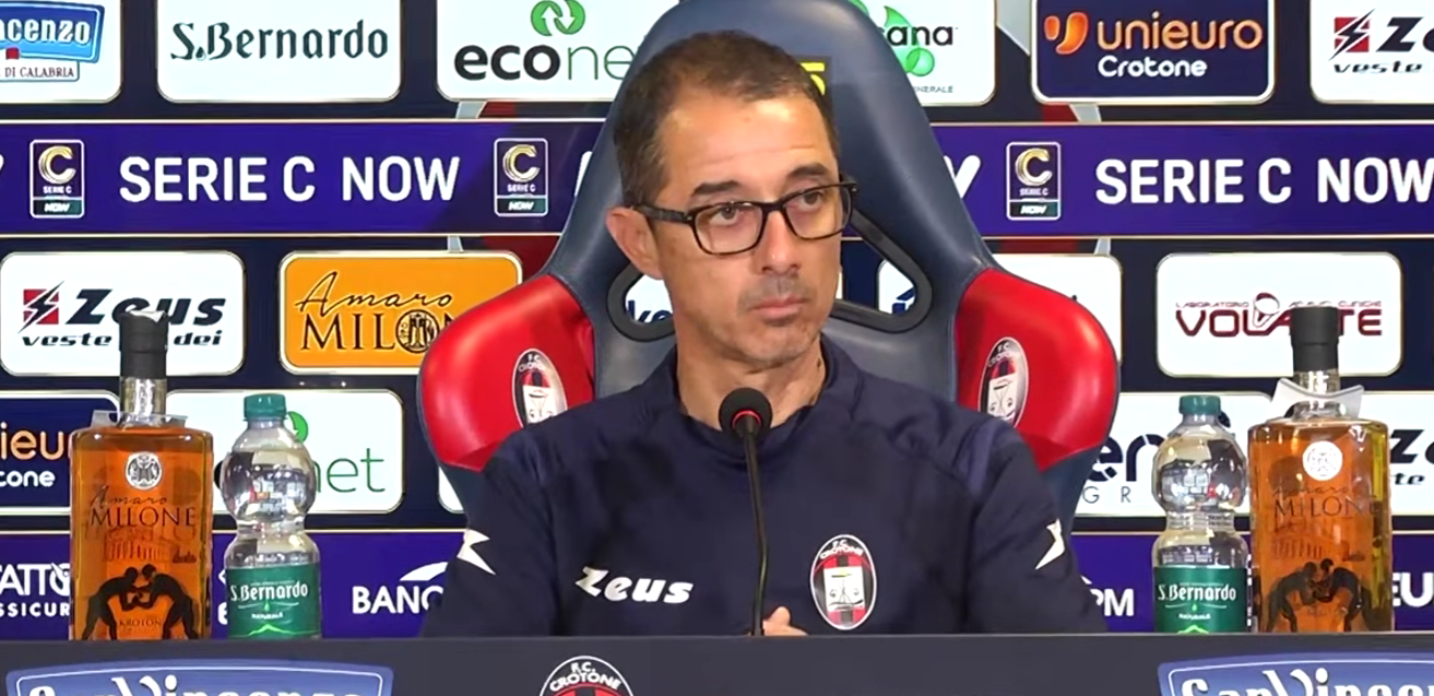 Crotone, Longo: «Non siamo affatto sazi. Contro il Potenza mi aspetto una bella prestazione»