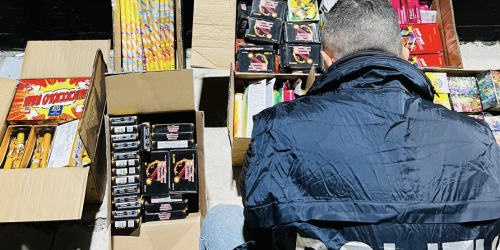 Sequestrati a Crotone 65 chili di materiale pirotecnico illegale