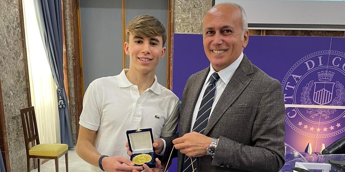 Cosenza, sigillo d’oro al giovane pilota Ermanno Quintieri