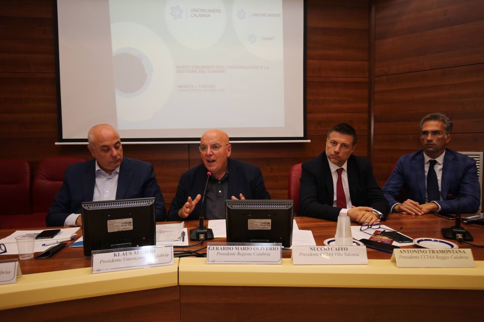 Oliverio: «Meno divisioni e più cooperazione sul turismo»