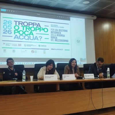 L’acqua da problema a risorsa, all’Unical un convegno sulle strategie della Regione