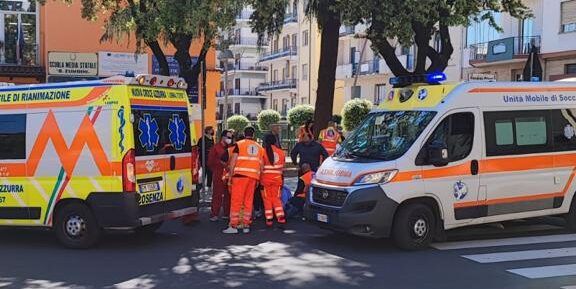 Cosenza, donna investita sulle strisce pedonali in via Misasi