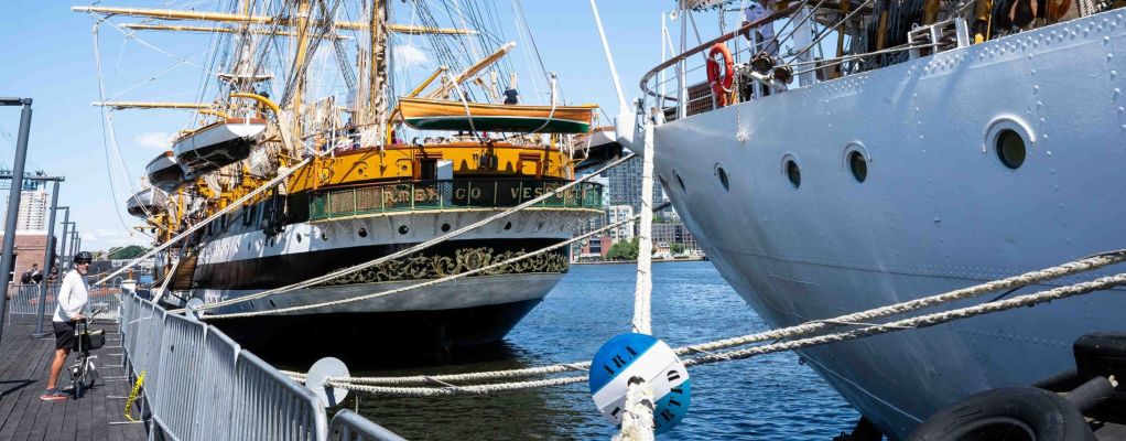 Amerigo Vespucci, al via la campagna in Nord America