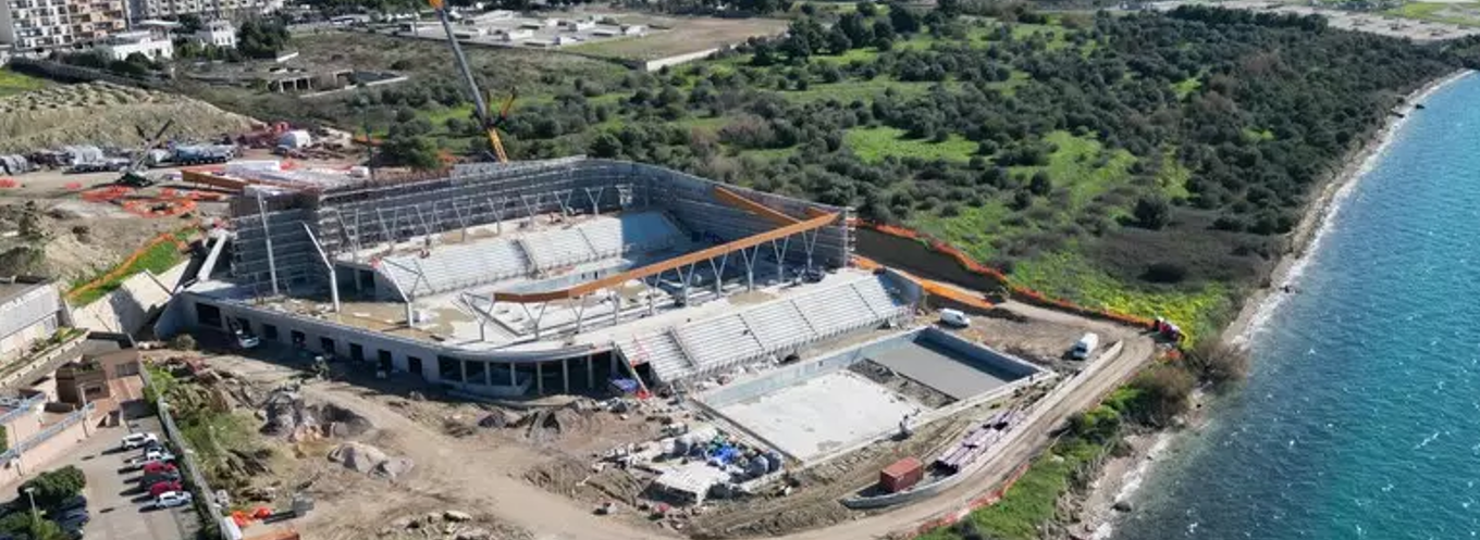 Giochi del Mediterraneo, al via i lavori di copertura dello Stadio del nuoto
