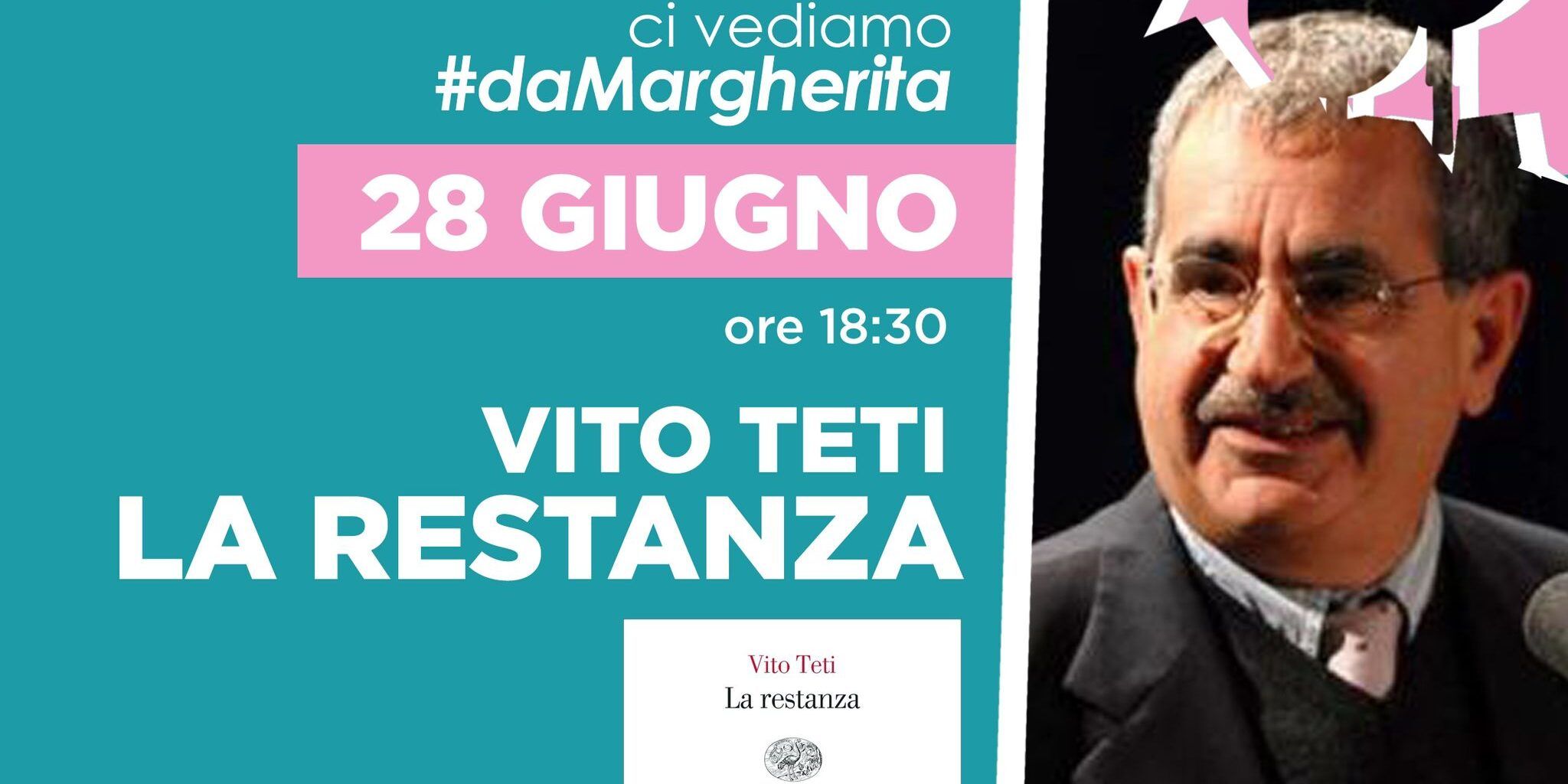 “Ci vediamo #daMargherita”, lo scrittore Vito Teti si confronta con i giovani su “La restanza”