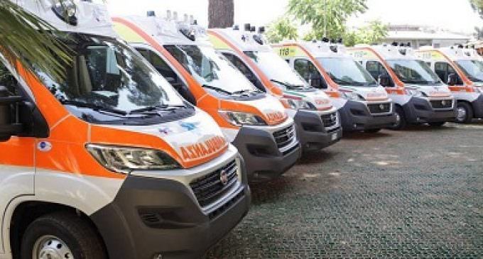 In arrivo 14 nuove autoambulanze del 118 nel Catanzarese