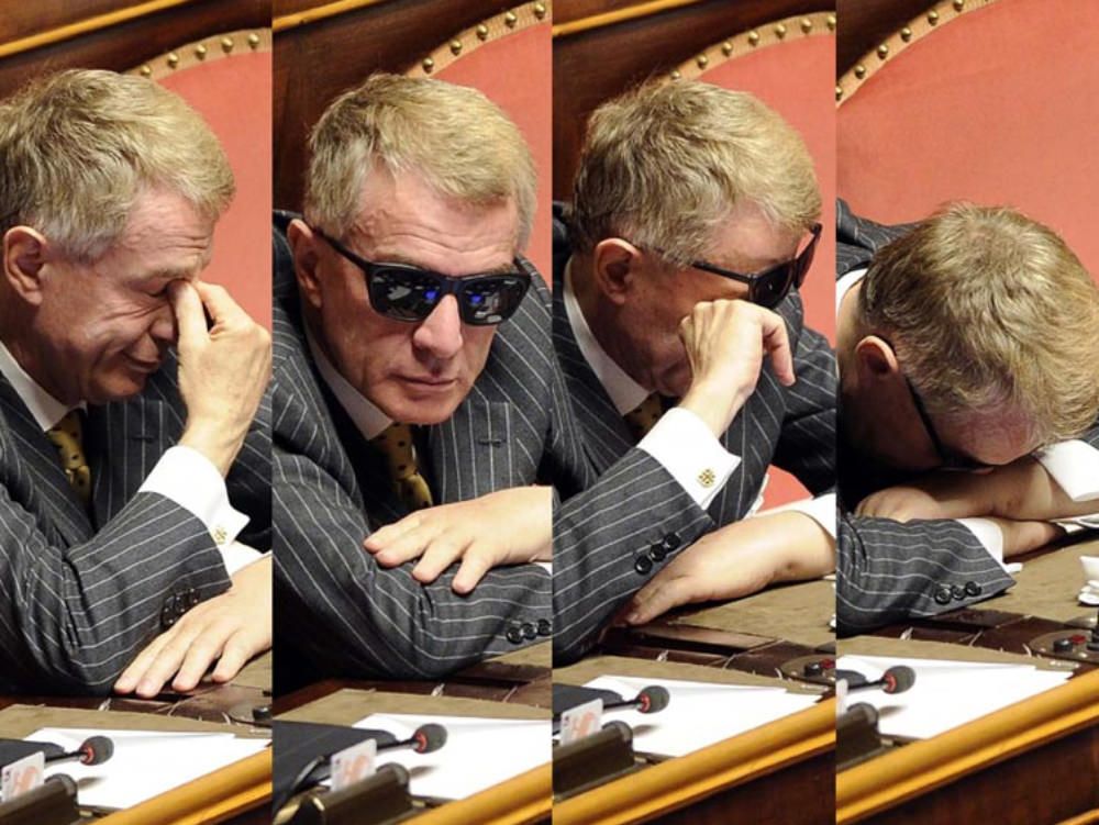 E il senatore D`Ascola “crollò” in aula