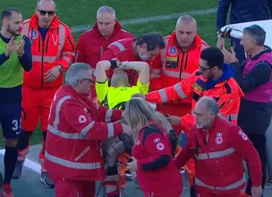Guardalinee infortunato durante Cosenza-Catanzaro, gli auguri di Xavier Jacobelli