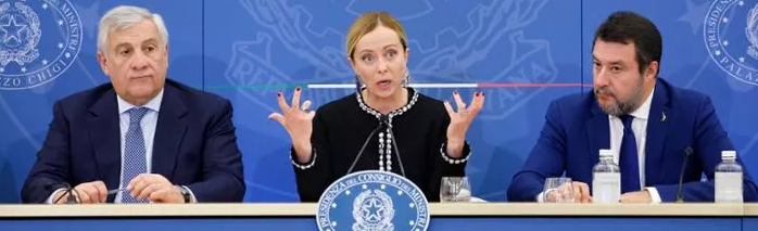 Meloni, vacanze finite con una divisione nella maggioranza
