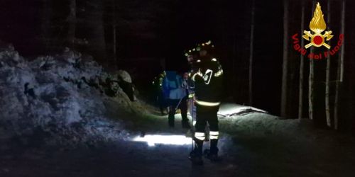 Bloccato dalla neve a San Giovanni in Fiore, salvataggio di un escursionista nella notte
