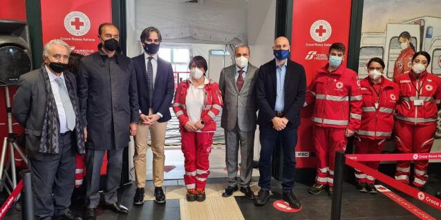 Reggio Calabria, inaugurato il centro tamponi alla stazione centrale