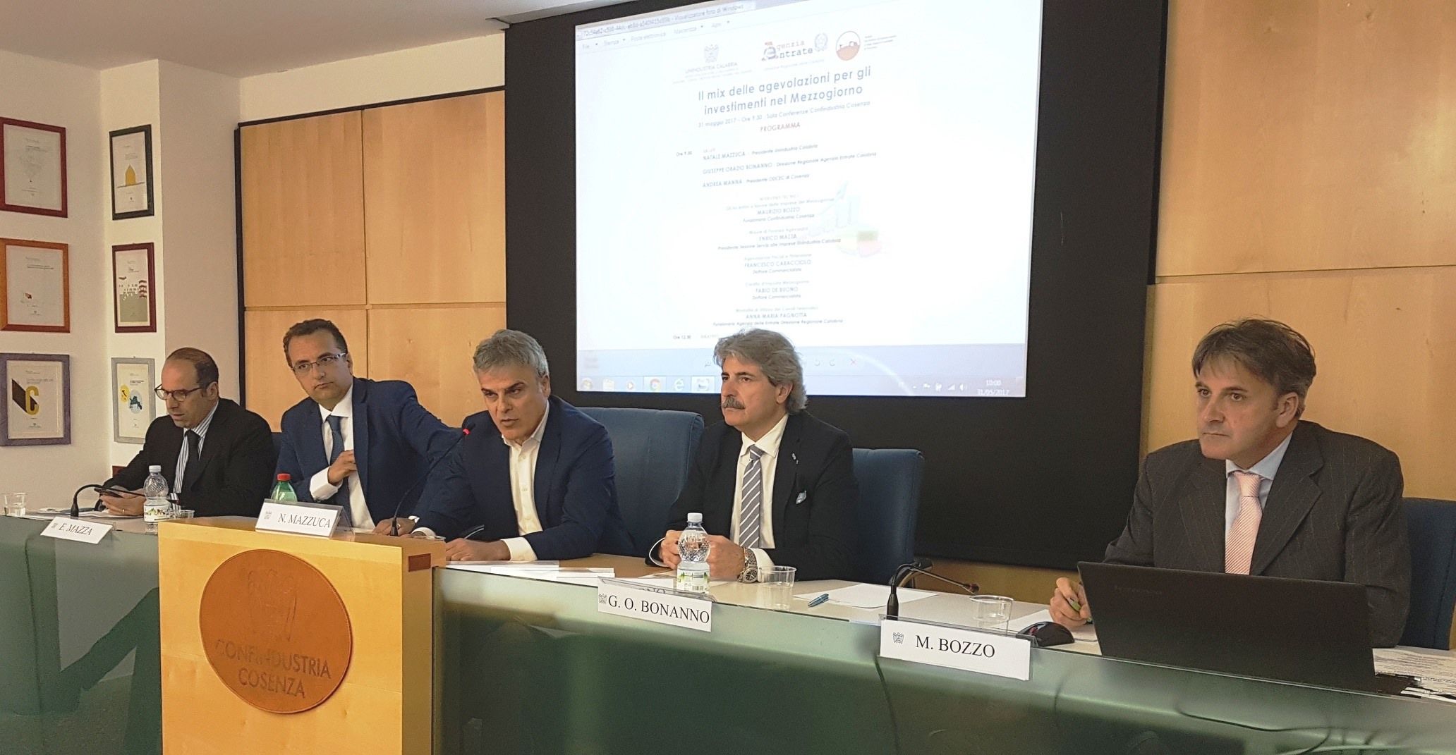Investimenti nel Mezzogiorno, seminario di Confindustria