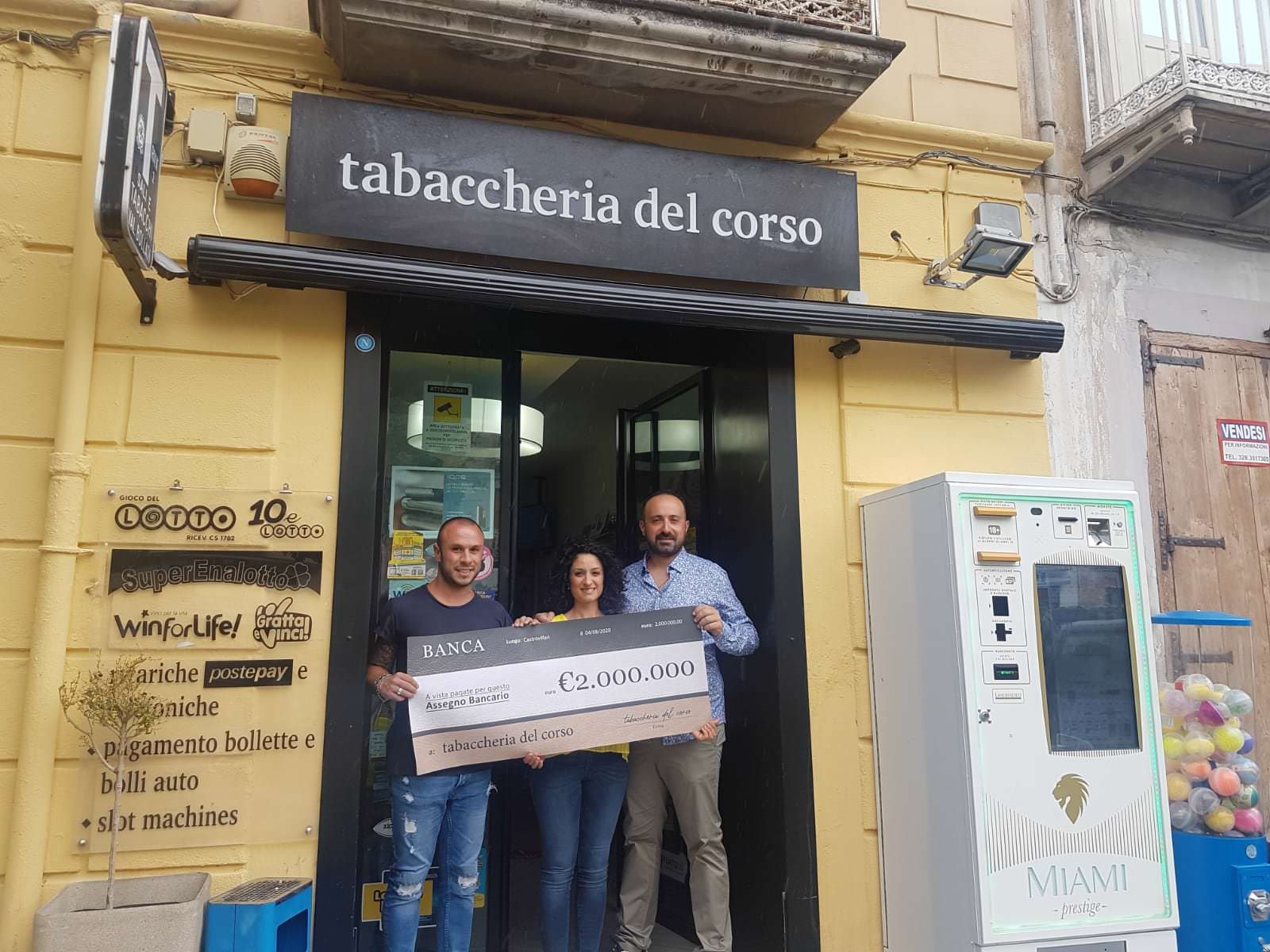 Vinti due milioni a Castrovillari con un "Gratta e vinci"