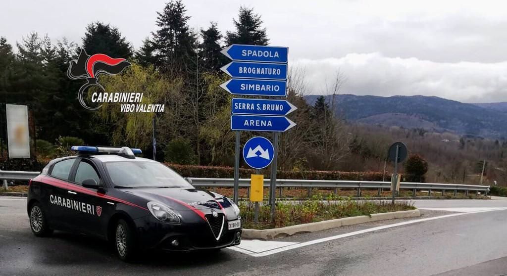Sorpreso ad asportare la recinzione dell'autostrada, un arresto nel Vibonese