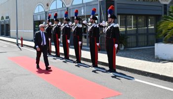 Catanzaro, visita di commiato del prefetto De Rosa alla Legione Carabinieri Calabria