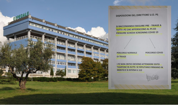 Pazienti obbligati ad attendere i tamponi in macchina, freddo e disagi. A Lamezia è (ancora) emergenza