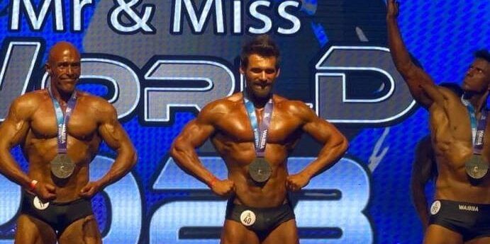 Il calabrese Antonio Macrillò è campione del mondo di body building 2023