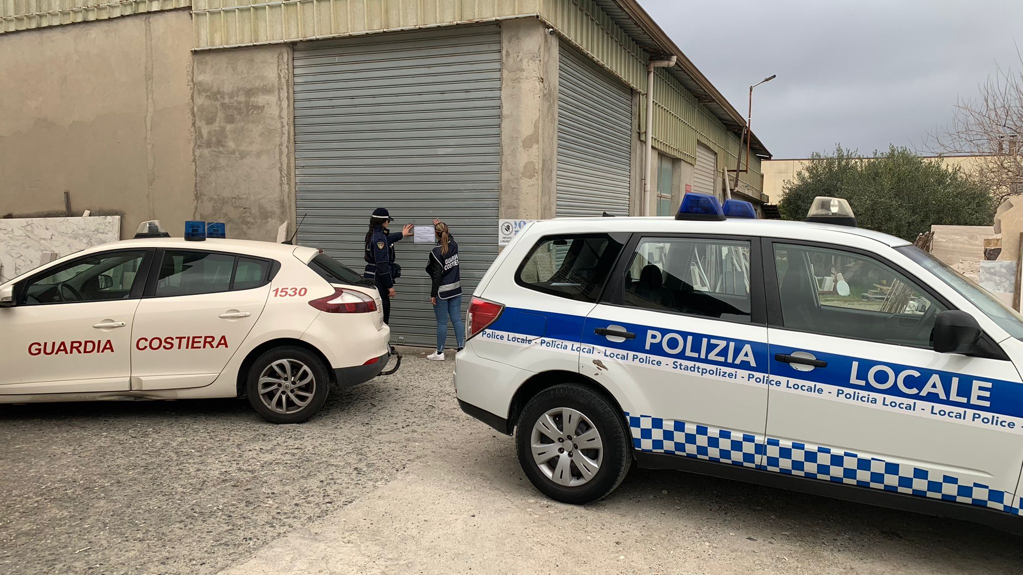Violazioni delle norme ambientali, sigilli ad un’impresa di lavorazione marmi di Vibo – FOTO