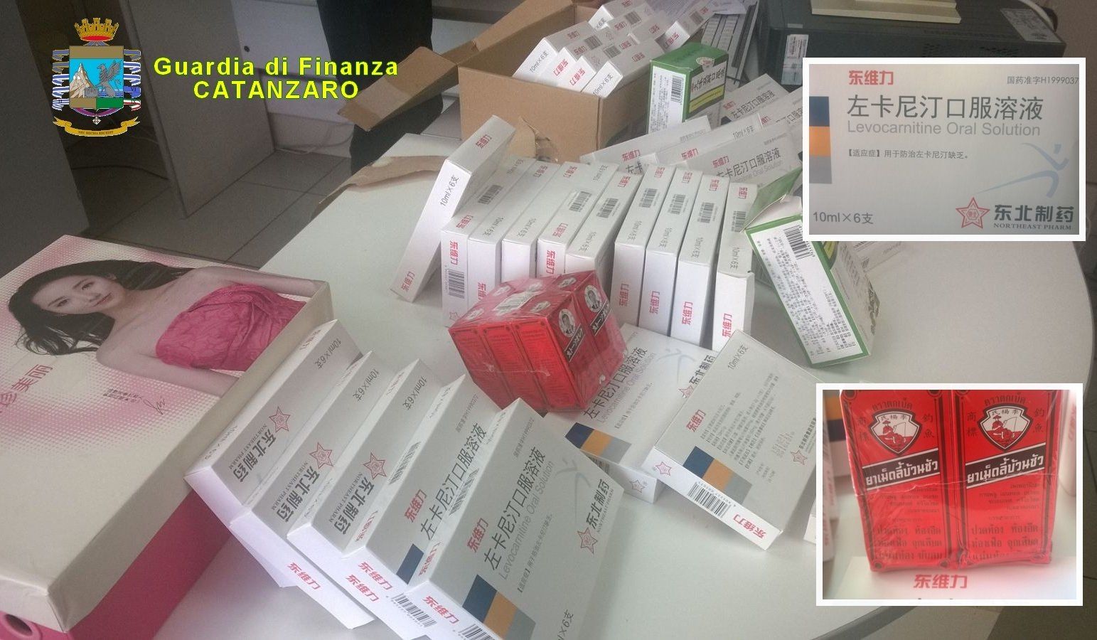 Lamezia, tentava di importare farmaci orientali: denunciato
