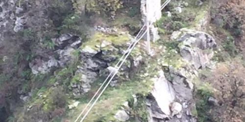 crollo chiesa san marco evangelista taverna