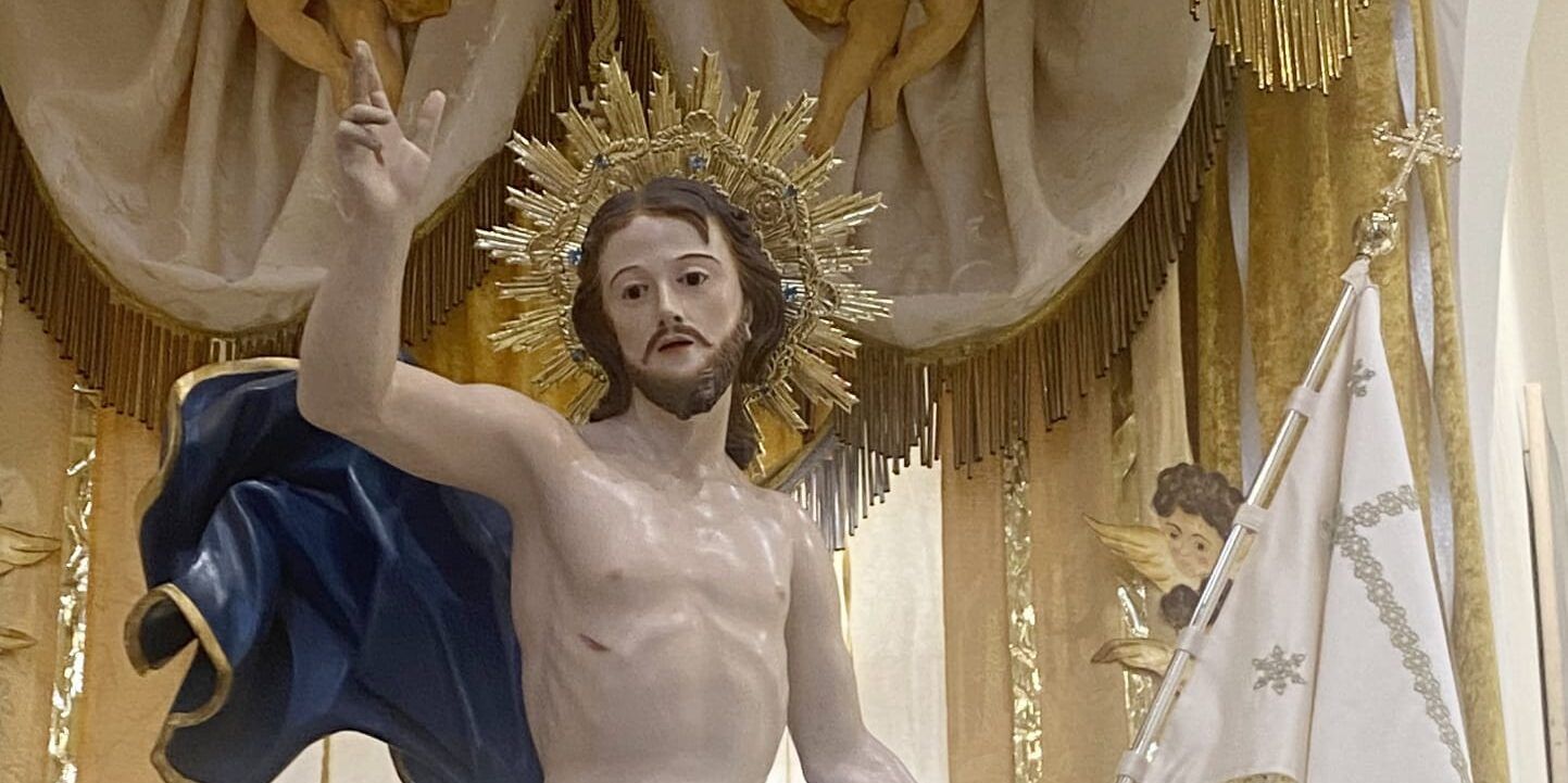 Affidato “firma” la raggiera in oro del Cristo risorto di Dasà