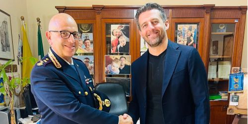 Raffaele Francesco Iasi con sindaco Stasi