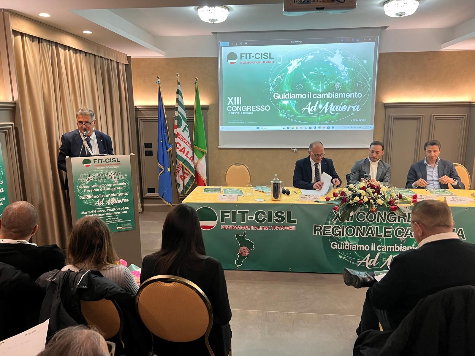 Trasporti, l’impatto della Ai al centro dell’Assemblea Congressuale della Fit-Cisl di Catanzaro