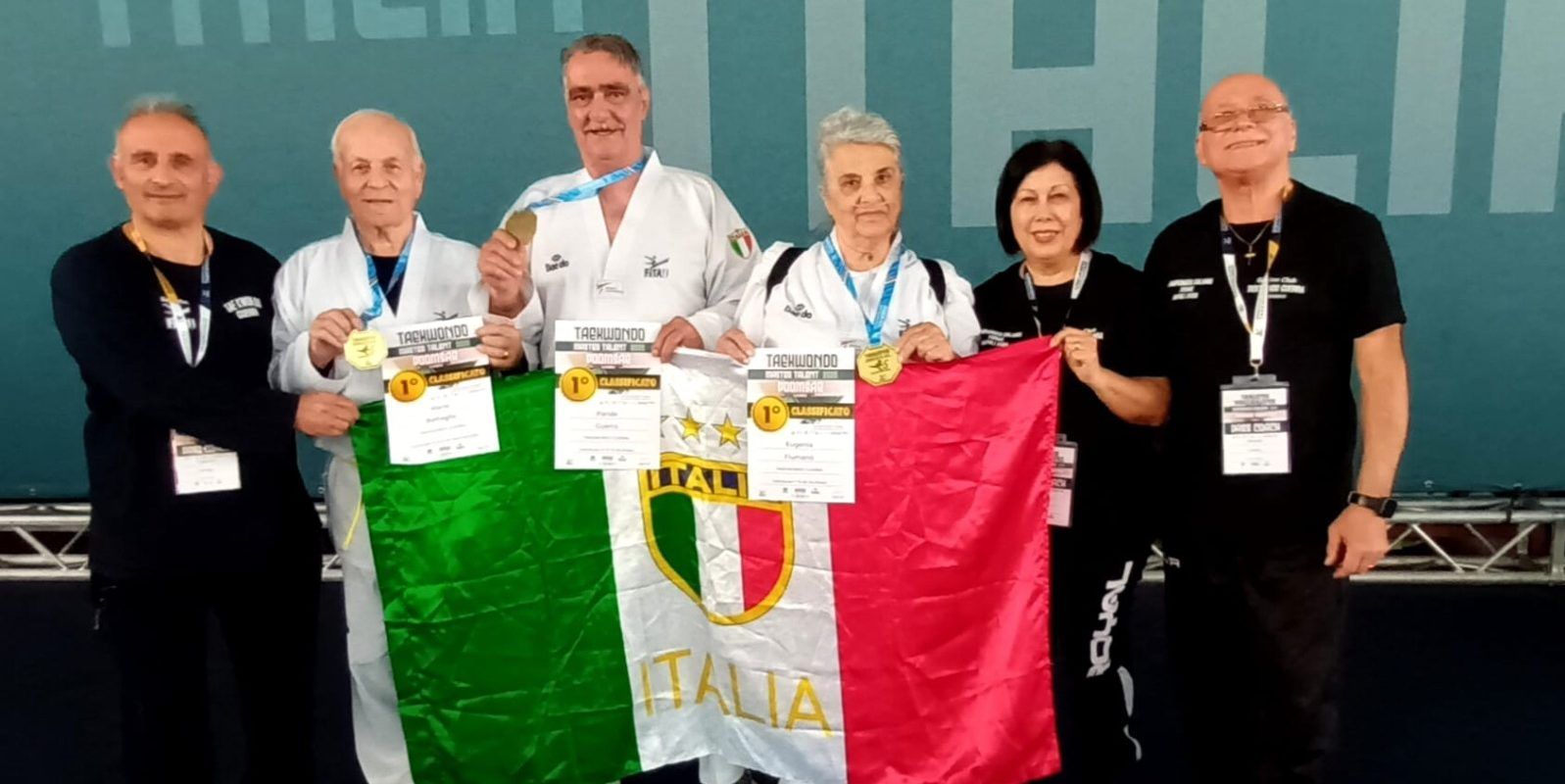 Taekwondo, quattro trionfi calabresi alla gara nazionale Master Talent Fita di Giugliano