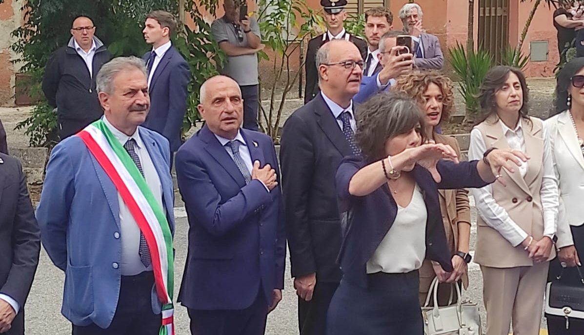 Il ministro Valditara a Sant’Eufemia d’Aspromonte, Gelardi: «Un grande orgoglio»