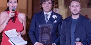 L’alta moda di Anton Giulio Grande a Monreale, consegnato allo stilista il prestigioso Italian Glam Awards