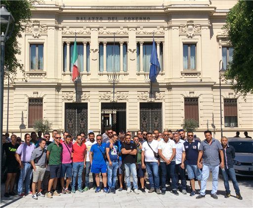 Conclusa la protesta degli ex lavoratori del porto di Gioia Tauro